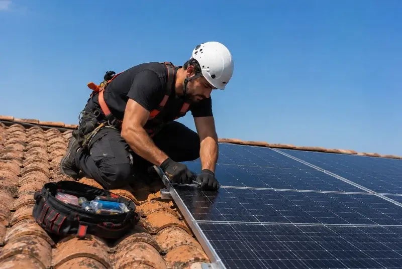Maintenance et monitoring de panneaux solaires à Trayes